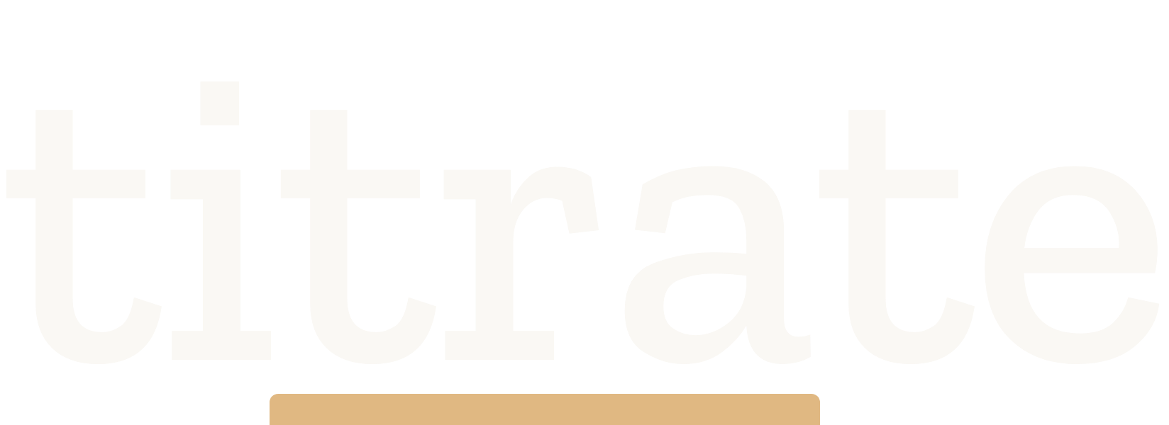 Titrate